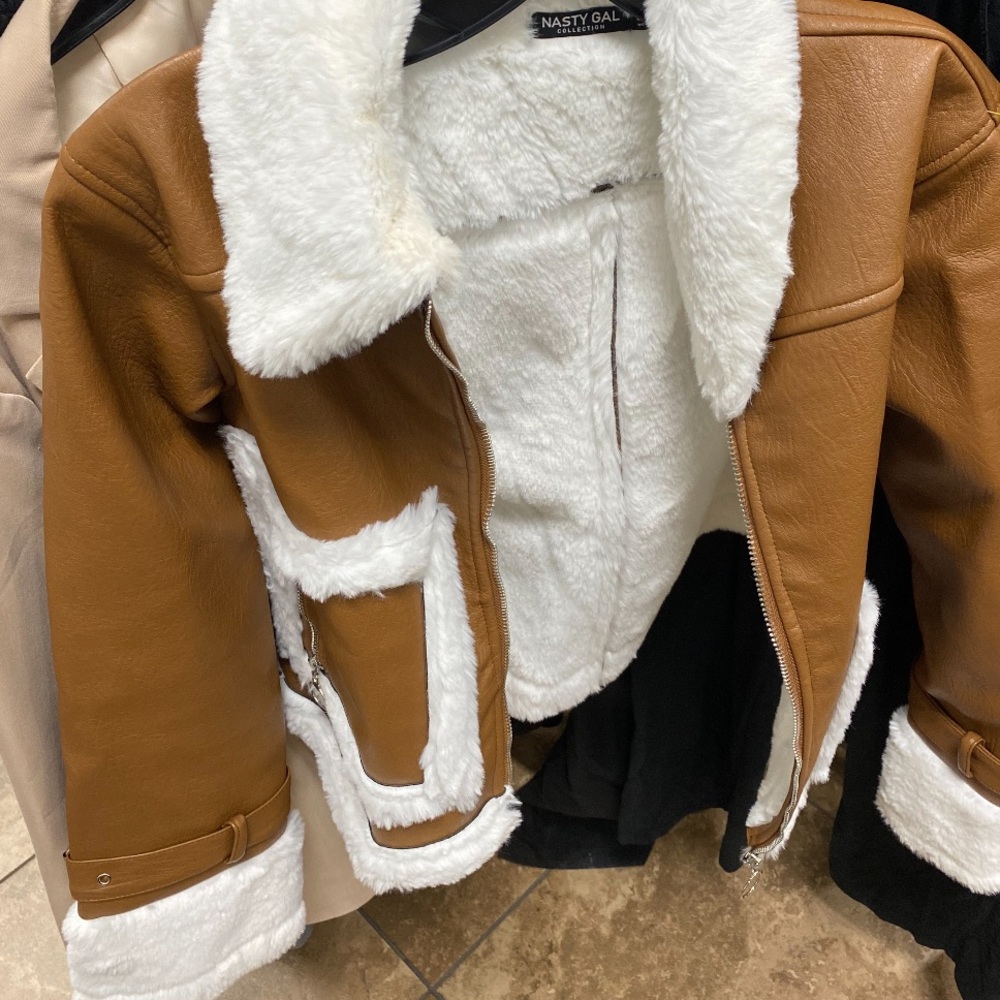 Tan jacket